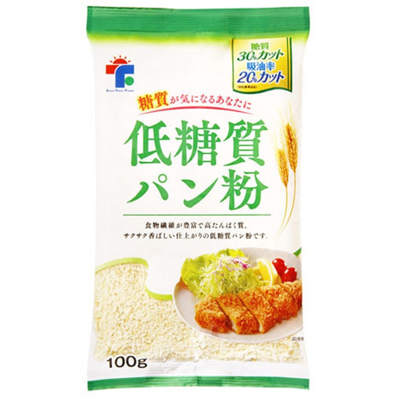 旭トラストフーズ 低糖質パン粉低吸油タイプ 100Gx30 1セット(100g×30個) 国分グループ本社 【通販モノタロウ】