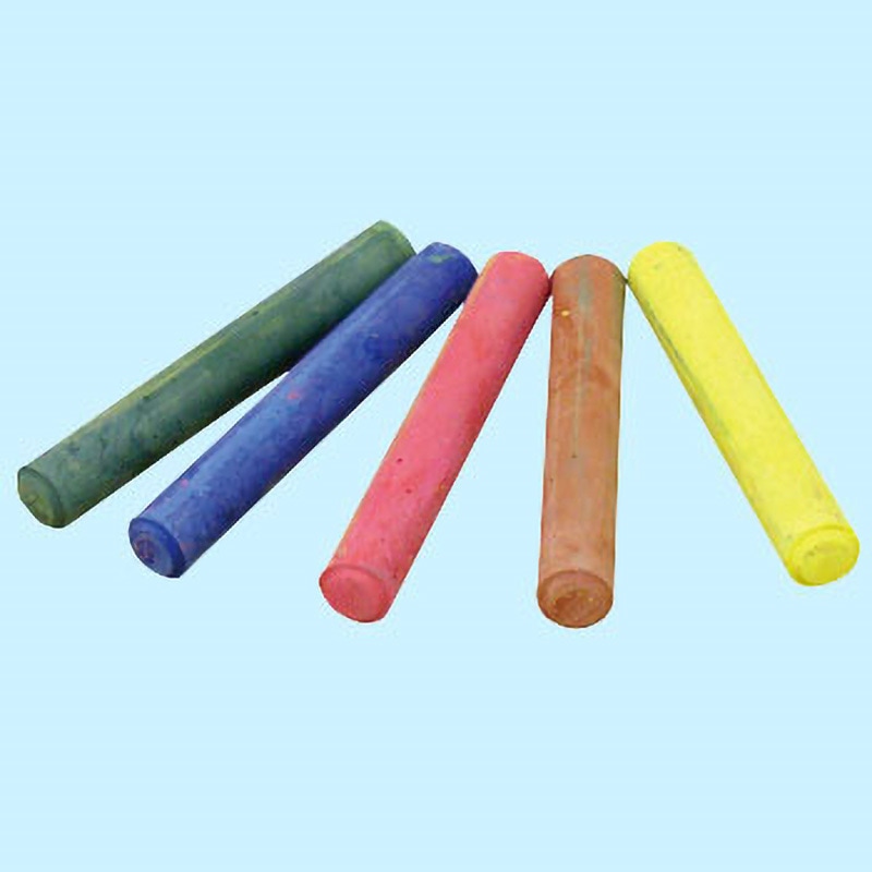 クラウン クラウンチョーク CR-CC2-BL 青 100本 クラウンチョーク 白14本・赤・青・黄各2本　CR-CC12-X - as kitchen（アズキッチン）