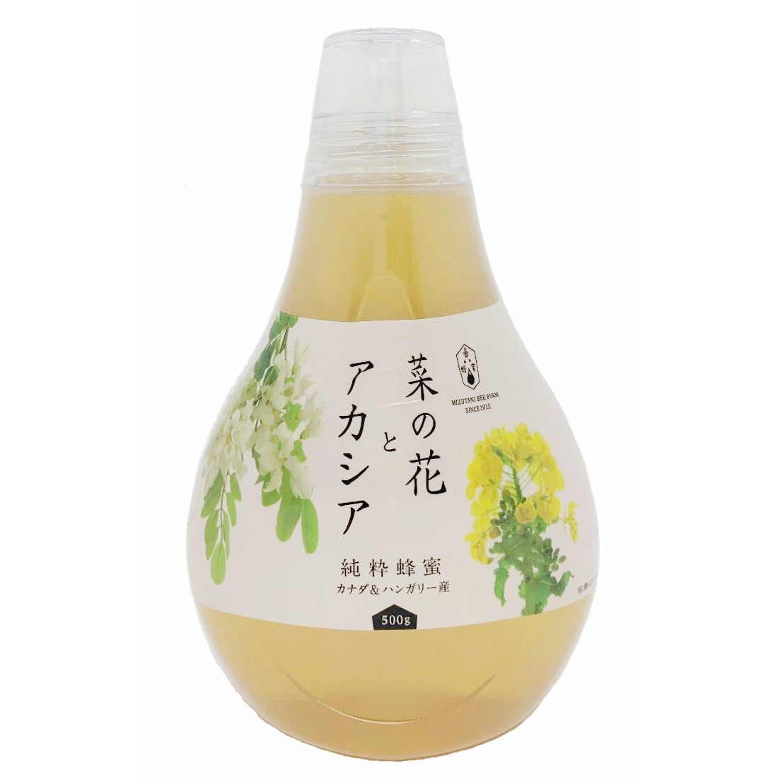 水谷養蜂園 カナダ&ハンガリー産はちみつ 500gx10 1セット(500g×10個) 水谷養蜂園 【通販モノタロウ】