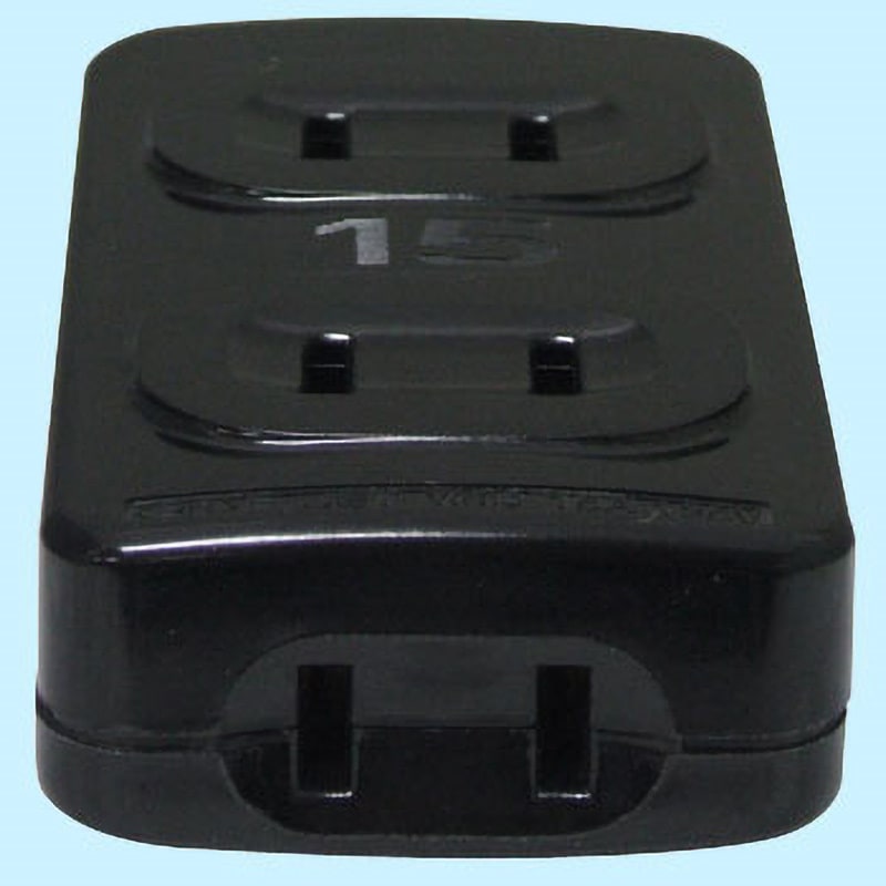A-41H(BK) テーブルタップ 3個口 コンセント 増設 ELPA ブラック