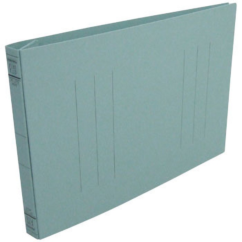 フF-J73-B フラットファイルJ ナカバヤシ 2穴 ブルー色 ヨコ型 150枚