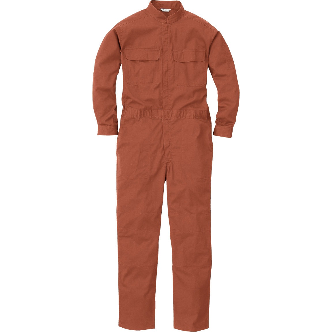 920 920 T/C長袖ツナギ ROUND ONI オレンジ色 着丈60cm袖丈66cm