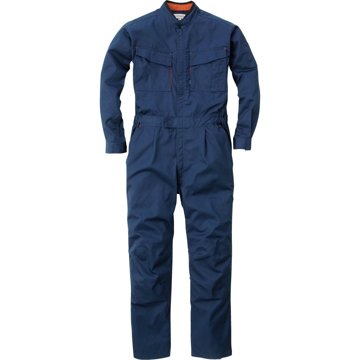 RO-170 RO-170 長袖ツナギ ROUND ONI 帯電防止 チャコールブルー色 着丈51cm袖丈60cm