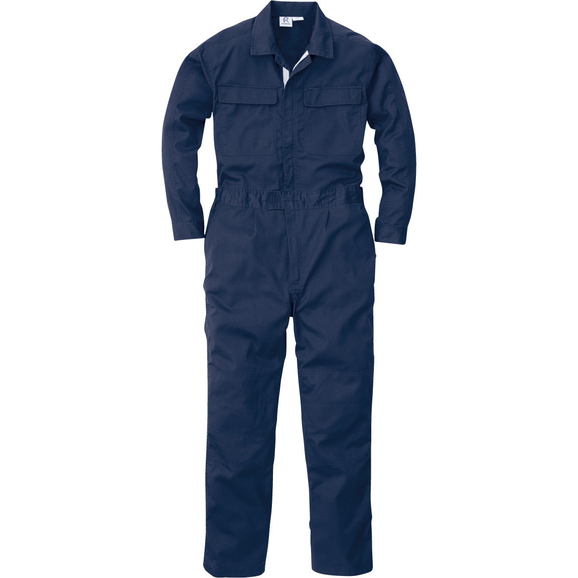 S-04 S-04 T/C長袖ツナギ ROUND ONI ネイビー色 サイズB3L着丈56cm