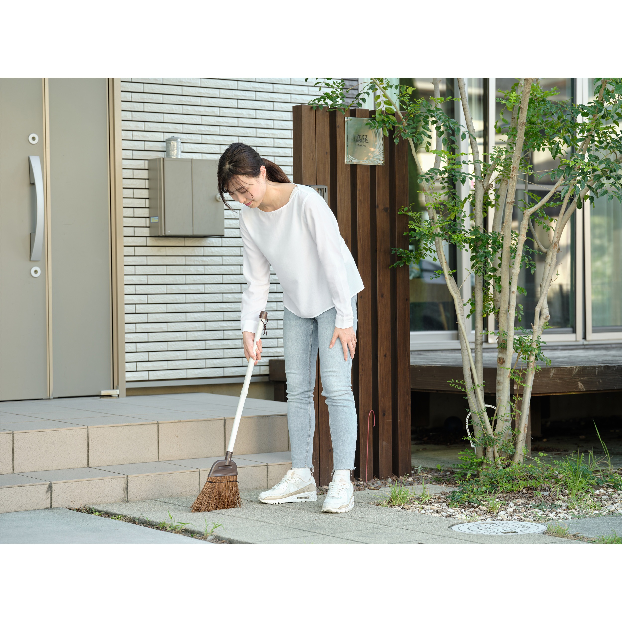 Daily Clean 庭箒(シダ)2 CONDOR(山崎産業) シダホウキ 【通販モノタロウ】