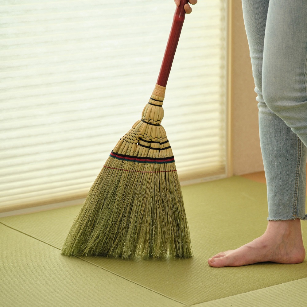 Daily Clean 座敷箒手編2 CONDOR(山崎産業) 全長840mm 【通販モノタロウ】
