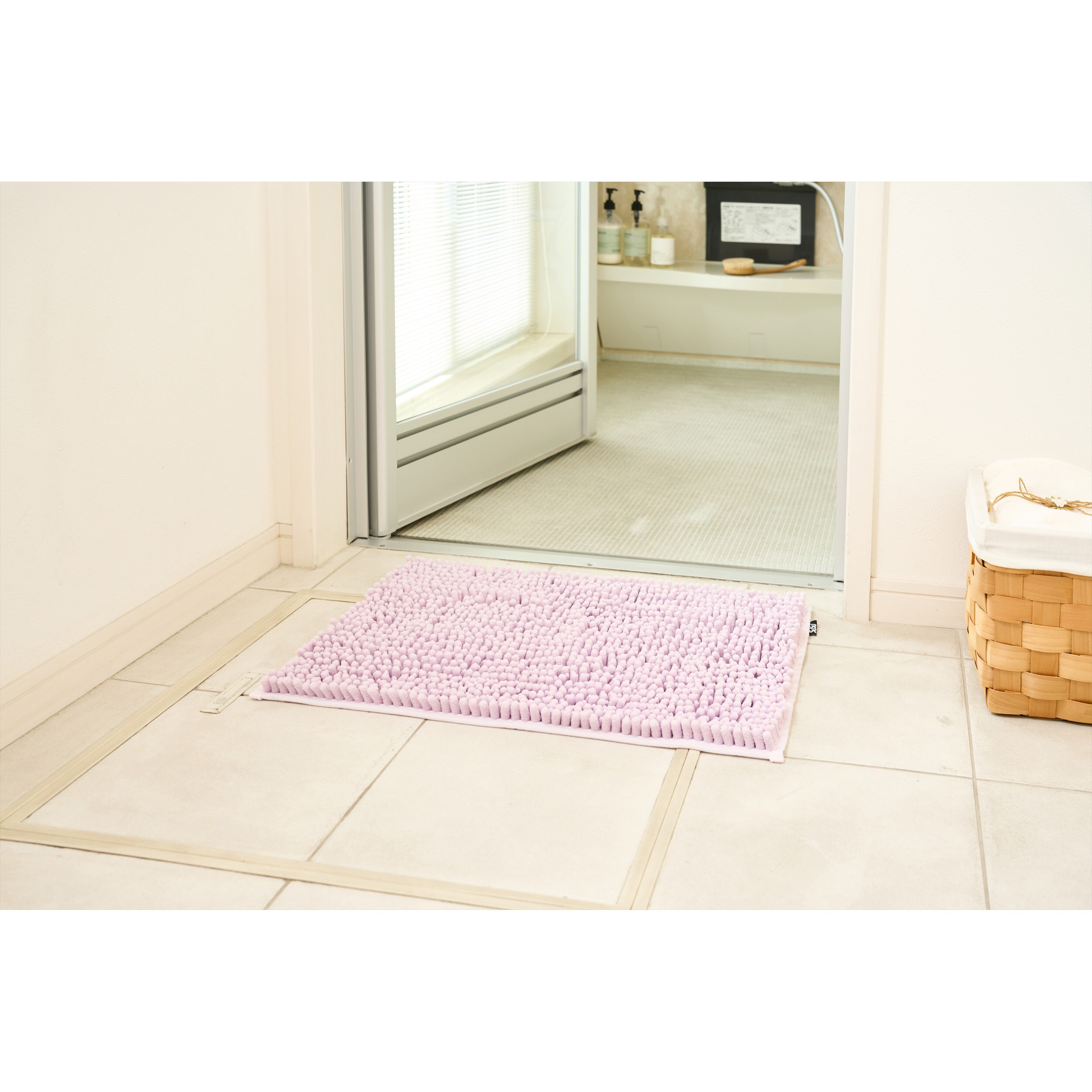 SUSU 抗菌ストロングWバスマットEC 40×60cm CONDOR(山崎産業