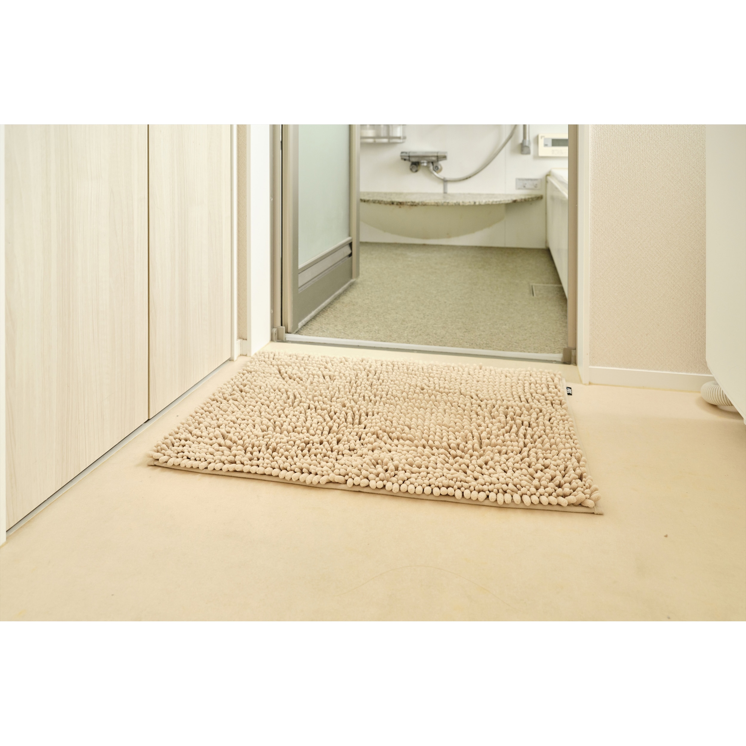 SUSU 抗菌ストロングWバスマットEC 50×70cm CONDOR(山崎産業