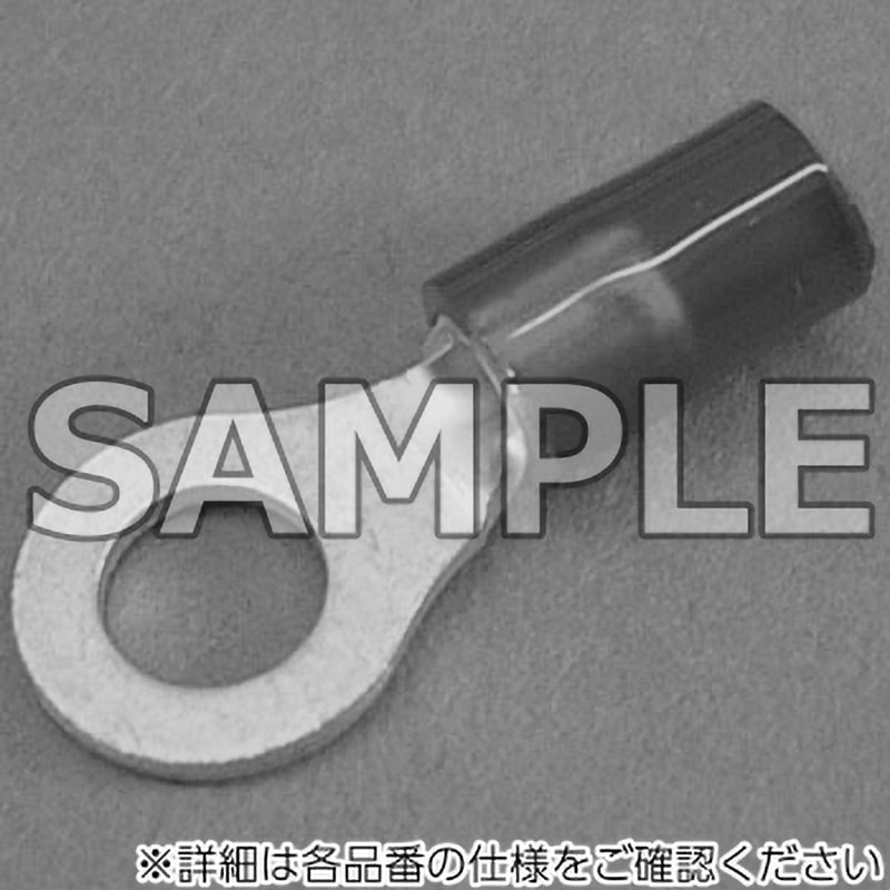 RAP2-4 絶縁被覆付圧着端子 丸形 RAP2 1箱(100個) DST(大同端子製造