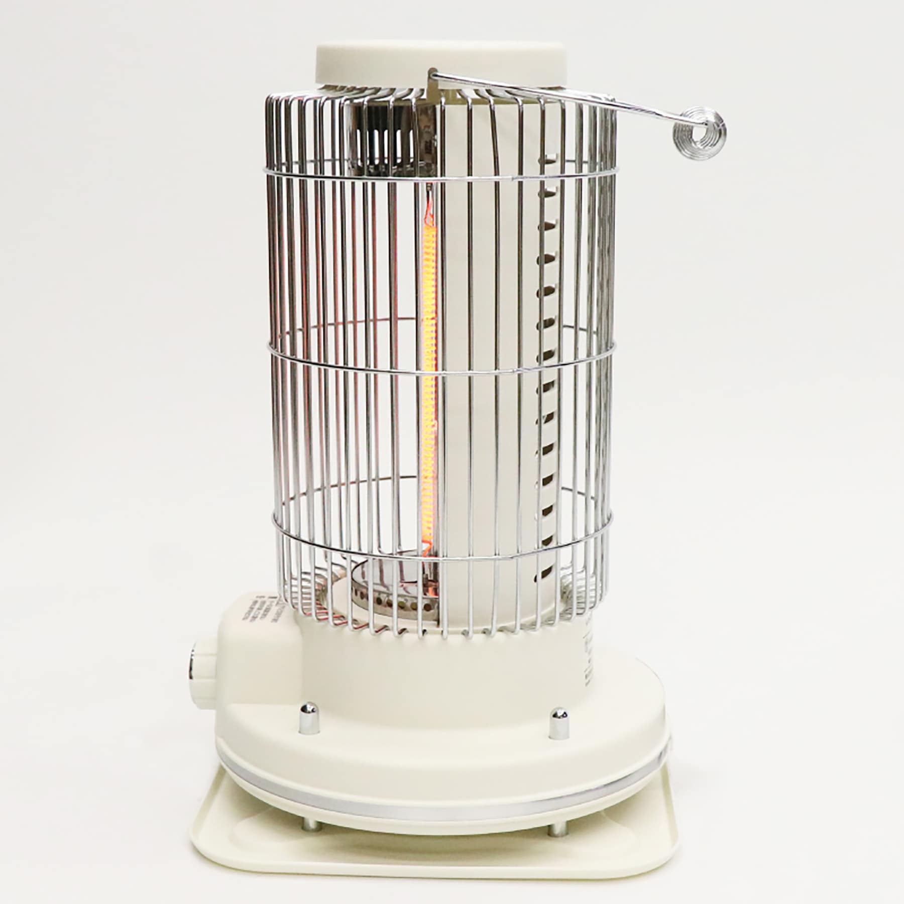 HDL-4249 レトロ調電気ストーブ ヒロ・コーポレーション ホワイト色