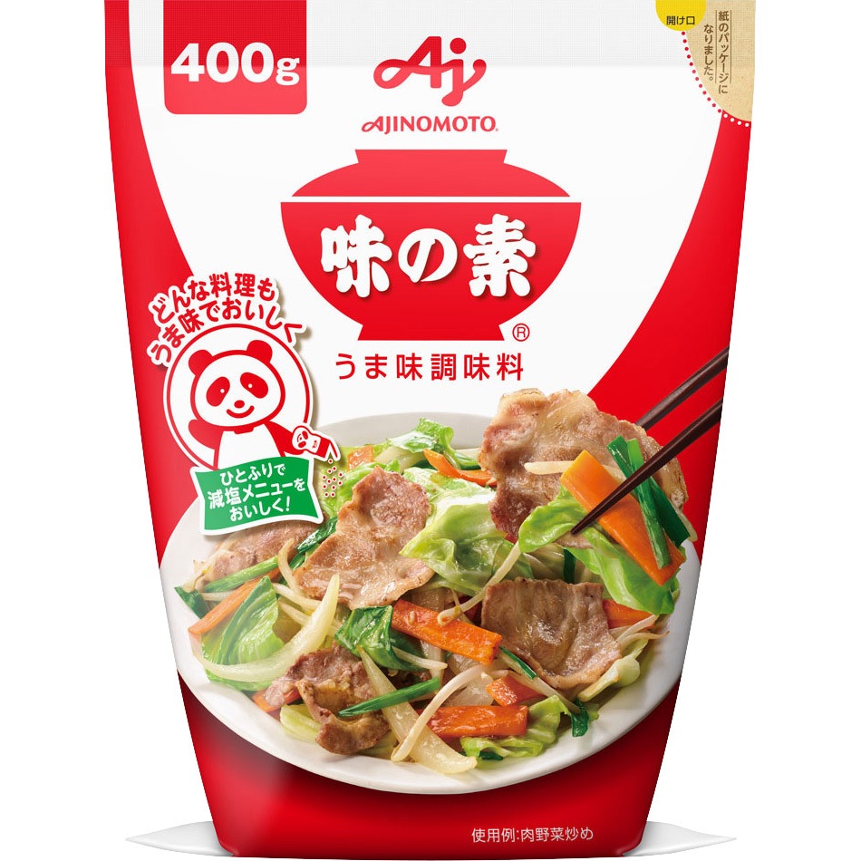 味の素 うま味調味料 味の素 袋 400gx8 1セット(400g×8個) 味の素 【通販モノタロウ】