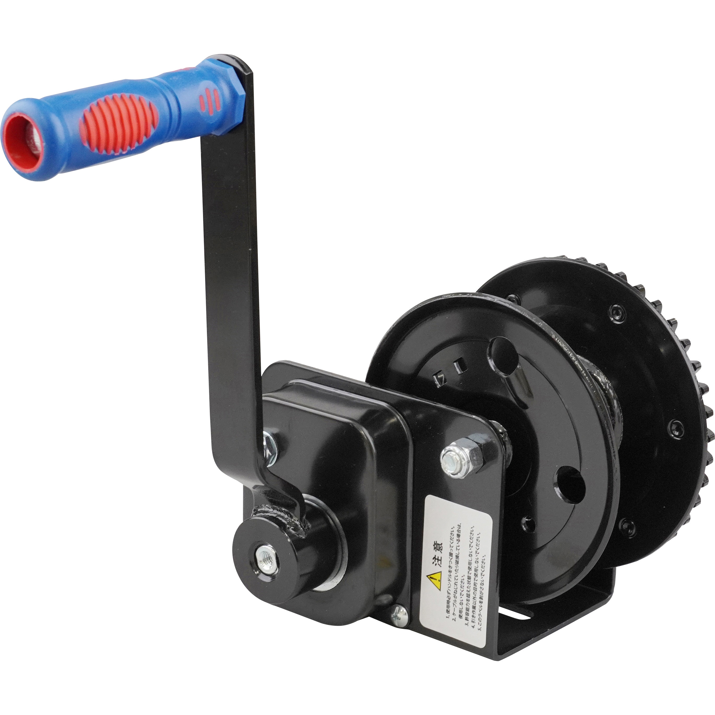 W06-512G ハンドウィンチ 横引き専用 モノタロウ 回転式 - 【通販