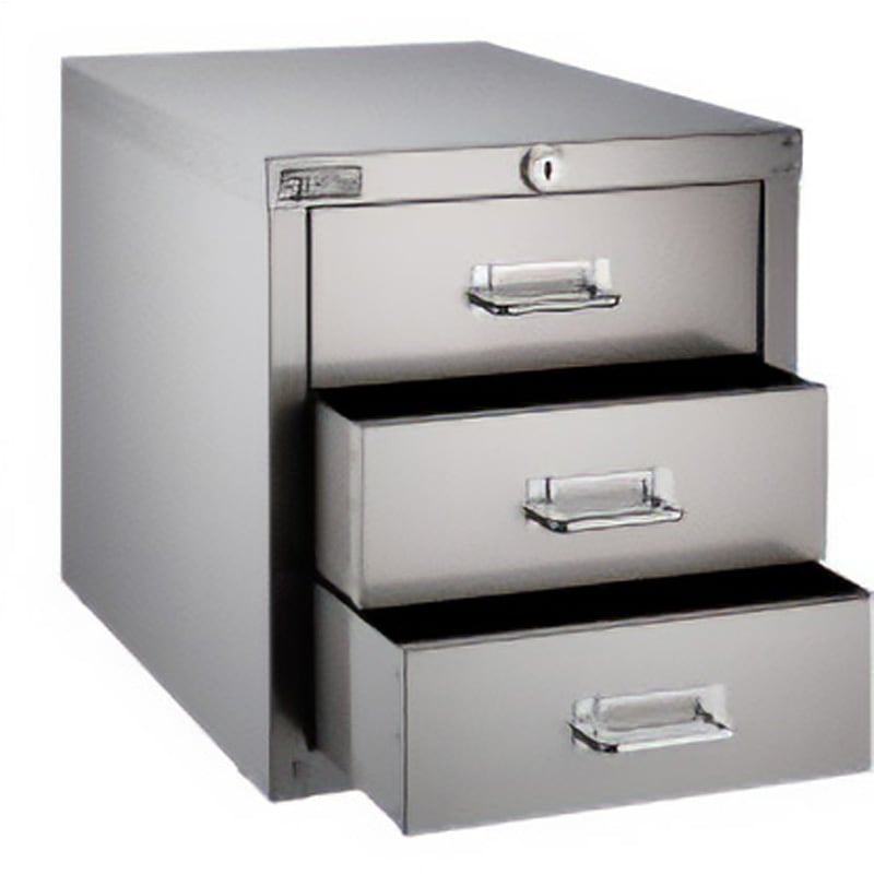 7493933 卓上キャビネット スマイル[家具] 3段 クリア色 - 【通販