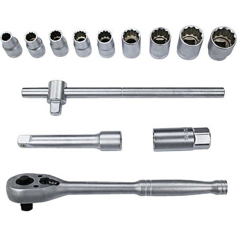 M417 ソケットレンチ セット モノタロウ 差込角12.7mm 1セット(13点組