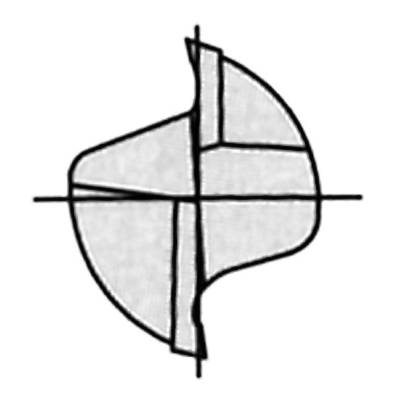2ESML20 ESMエンドミル 2枚刃ロング刃 1本 MOLDINO(旧:三菱日立ツール