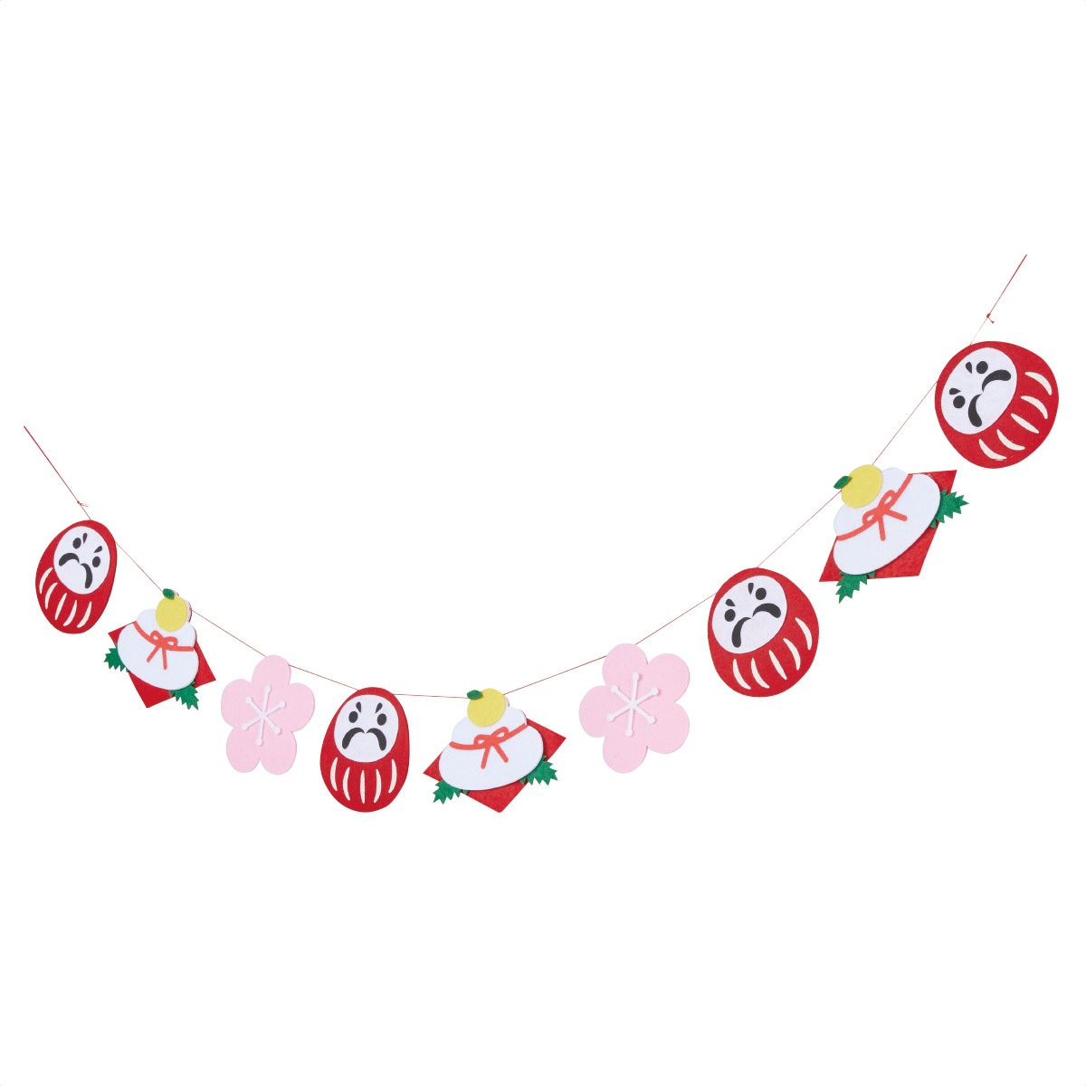 8185-2002 正月装飾 お正月ガーランド 1本 ストア・エキスプレス