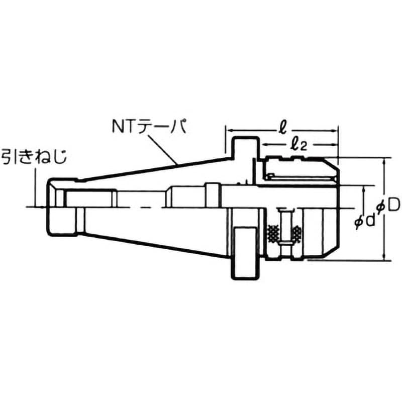 MCA50F-42 マルチロックミーリングチャック 1個 日研工作所 【通販モノタロウ】