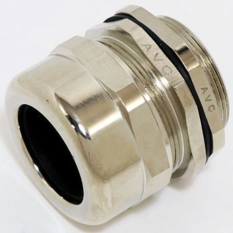 EMC-MBA40-30 EMCメタルケーブルグランド AVC(日本エイ・ヴィー・シー) 適合電線径30～24mm 1個 EMC-MBA40-30