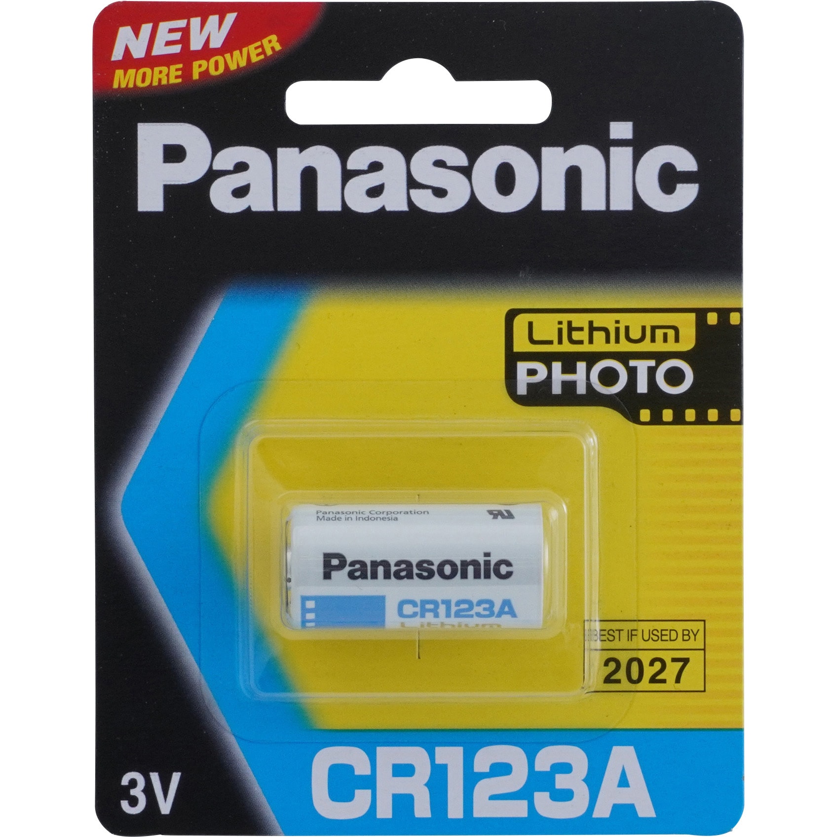 CR123A カメラ用リチウム電池 1個 パナソニック(Panasonic) 【通販サイトMonotaRO】