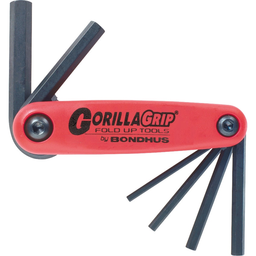 HF6M 六角棒レンチセット(ナイフ式) ゴリラグリップ BONDHUS