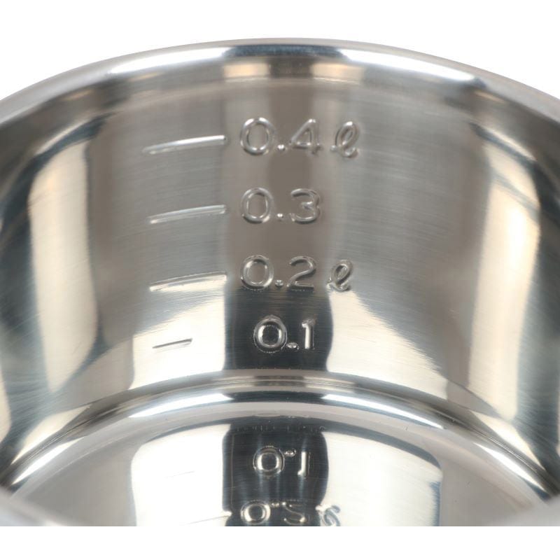 SH-4610S 18-8(SUS304)浅型キッチンポット SUGICO(スギコ) 丸 容量0.5L