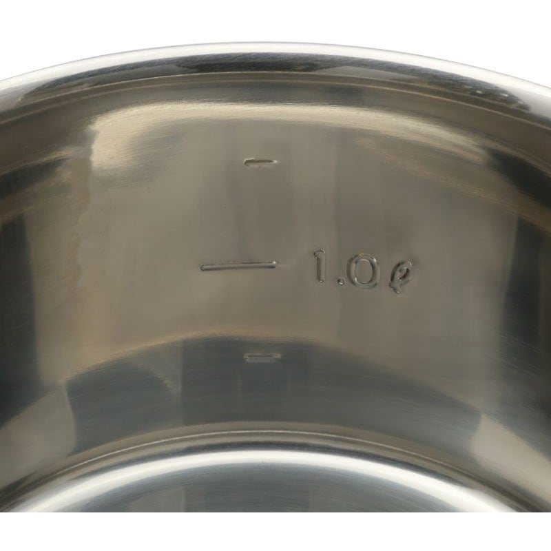 SH-4616S 18-8(SUS304)浅型キッチンポット SUGICO(スギコ) 丸 容量1.9L