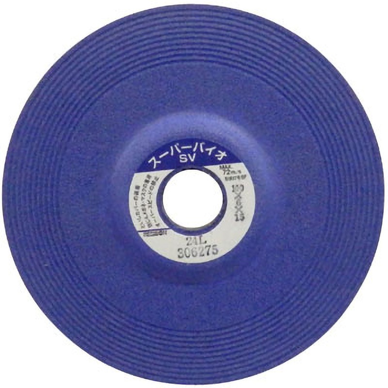 SV1006-24 スーパーバイオSV 日本レヂボン 粒度24 ステンレス用 外径100mm穴径15mm 1箱(25枚) SV1006-24