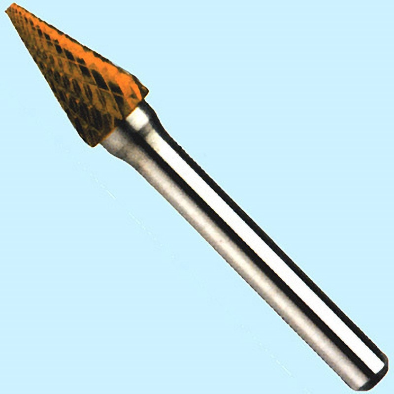 CB5C104TG 超硬バー(コーティング Cシリーズ) MRA(ムラキリアルアドバンス) ロー付けタイプ製 角度28° マスターカット シャンク径6.0mm刃径9.5mm  CB5C104TG 5,074円