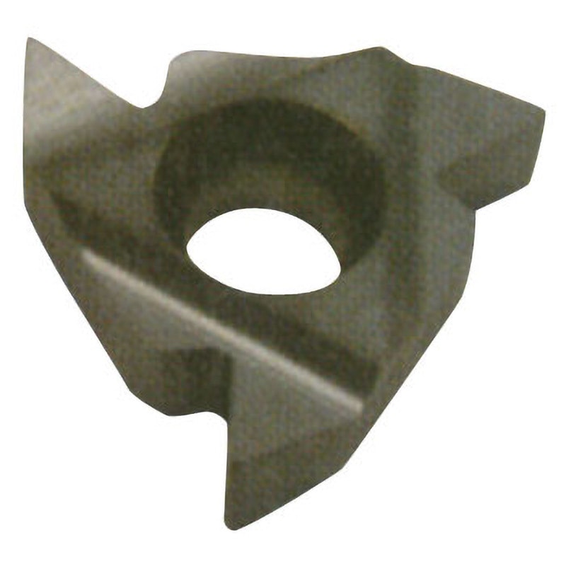 16ERMAG55 IC908 仕上刃(さらえ刃)無タイプ55°ねじ切りチップ 16ER イスカル 三角形 IC908製 コーナー半径0.07mm 1箱(5個)