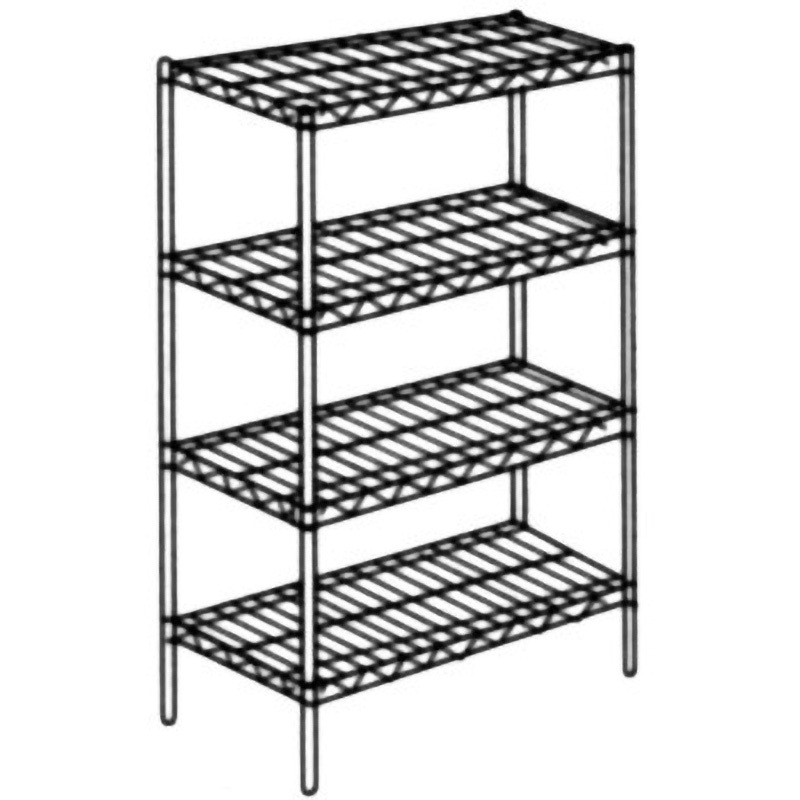 MS1220-P1900-4 スーパーエレクターシェルフ(間口1220) ERECTA