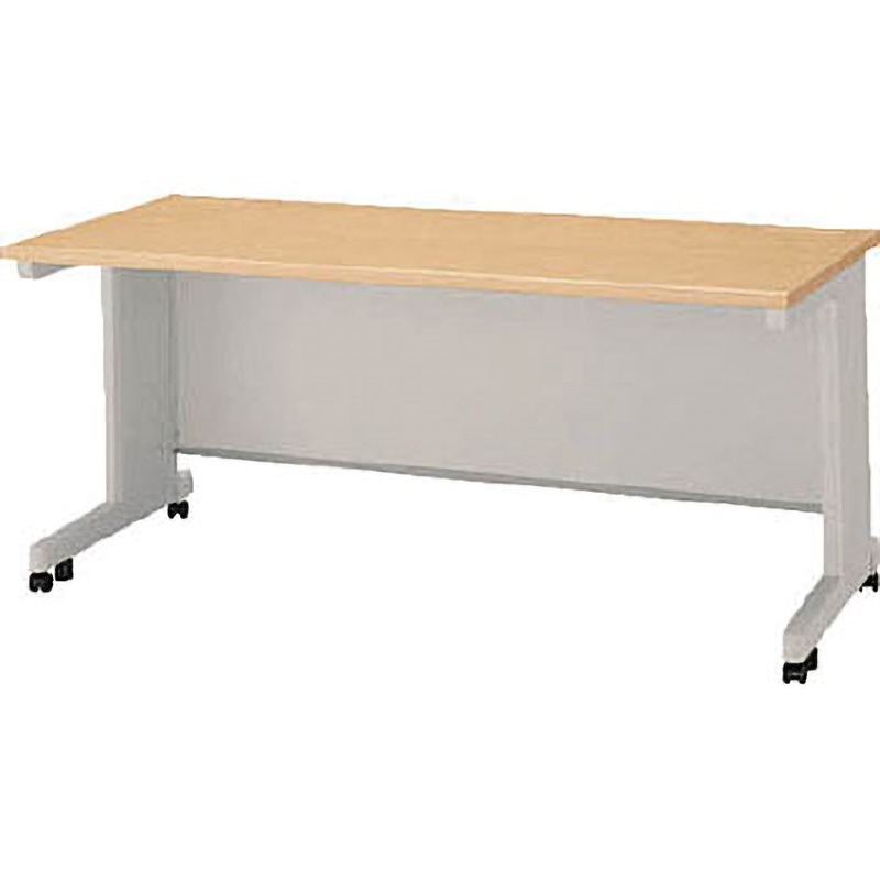 36428  (ED-E167NC-MH) デスク ED-E167NC-MH LION (ライオン事務器) ライトグレー色 高さ700mm幅1600mm奥行700mm