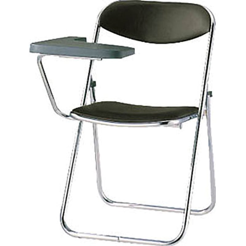 50887  (#104P ダークブラウン) オリタタミ椅子 #104P ダークブラウン LION (ライオン事務器) メッキ脚