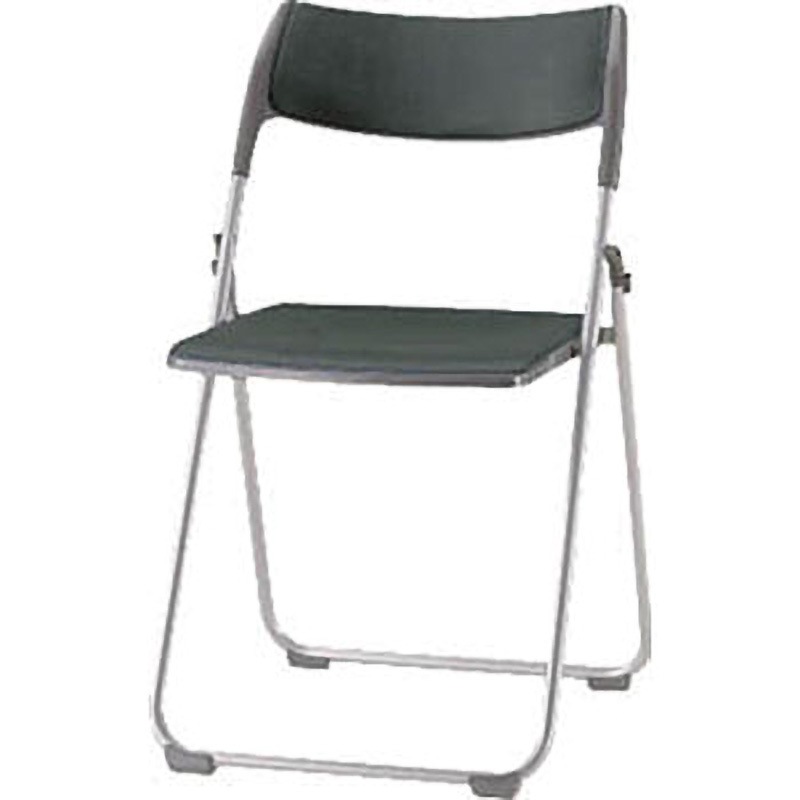 50788  (#410SPブラック) オリタタミ椅子 #410SP ブラック LION (ライオン事務器) 幅472mm奥行463mm高さ743mm