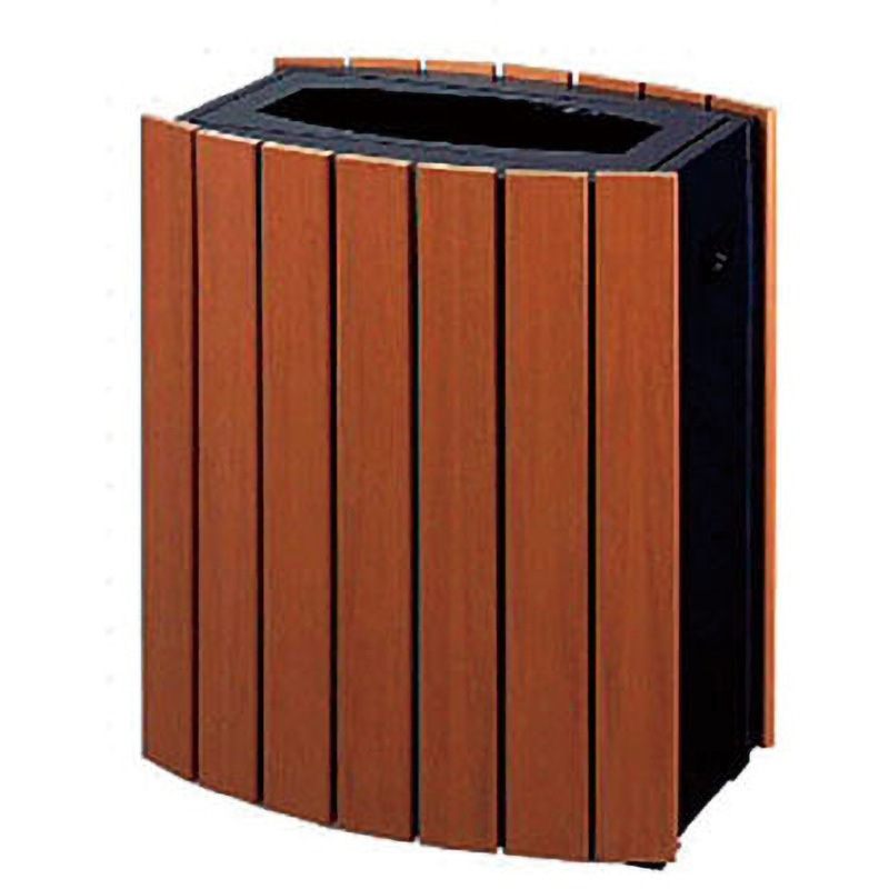 364-001 クリンボックス RW-CB40A ミヅシマ工業 43L 角形 パネル/木調，側板/半艶グレー色