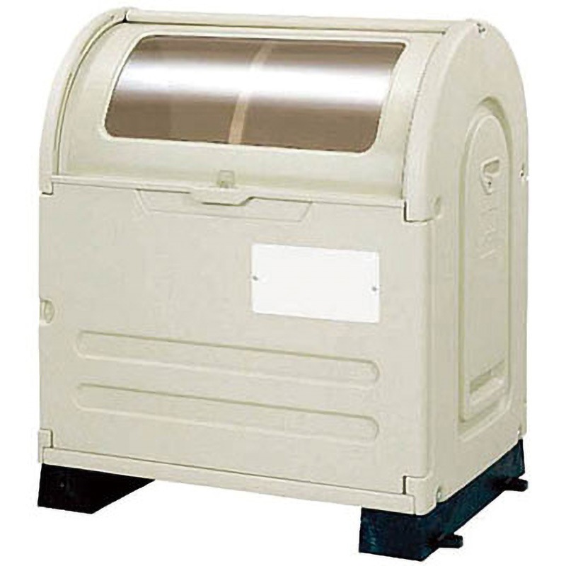 2030261 ステーションボックス 固定台付 透明#500B ミヅシマ工業 集積保管庫