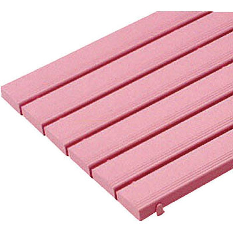 430-056  P ストレートスノコ#115D 600X1156mm ピンク 1枚 ミヅシマ工業 【通販モノタロウ】