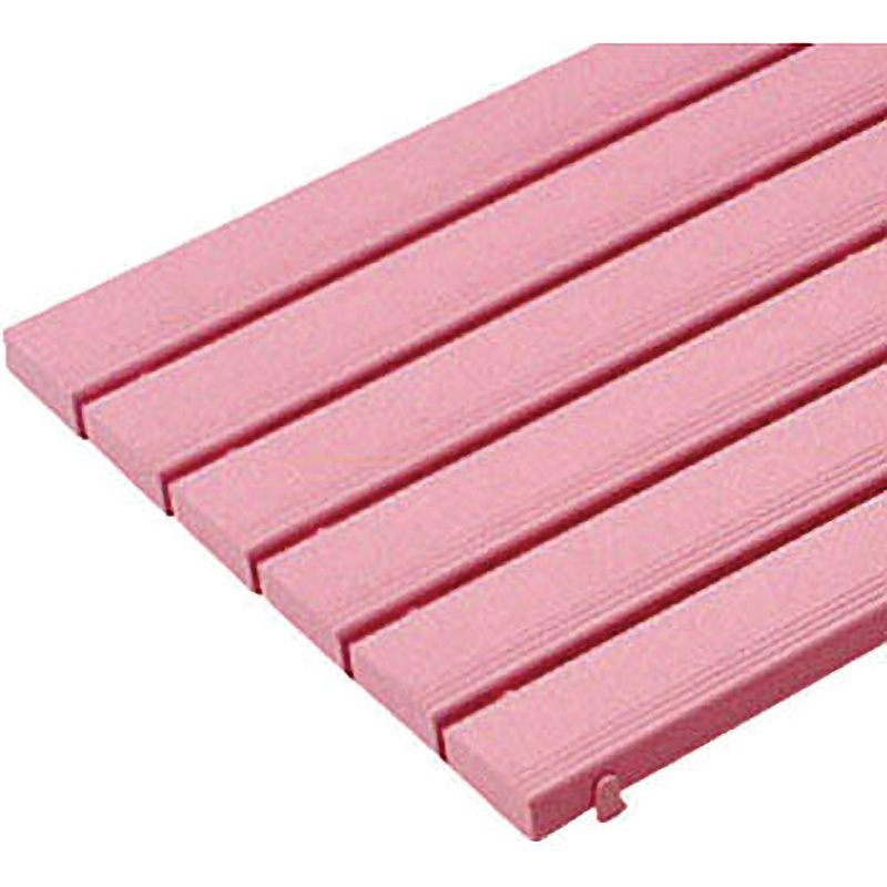 430-059  P ストレートスノコ#180D 600X1806mm ピンク 1枚 ミヅシマ工業 【通販モノタロウ】 17,005円