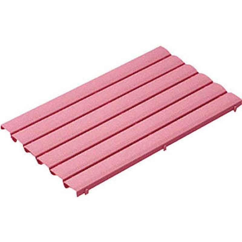 430-032  P ストレートスノコ#85 600X850mm ピンク 1枚 ミヅシマ工業 【通販モノタロウ】