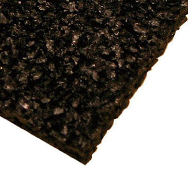 407-020 クッションマット 1mX5mX10mm ブラック 1巻 ミヅシマ工業 【通販モノタロウ】