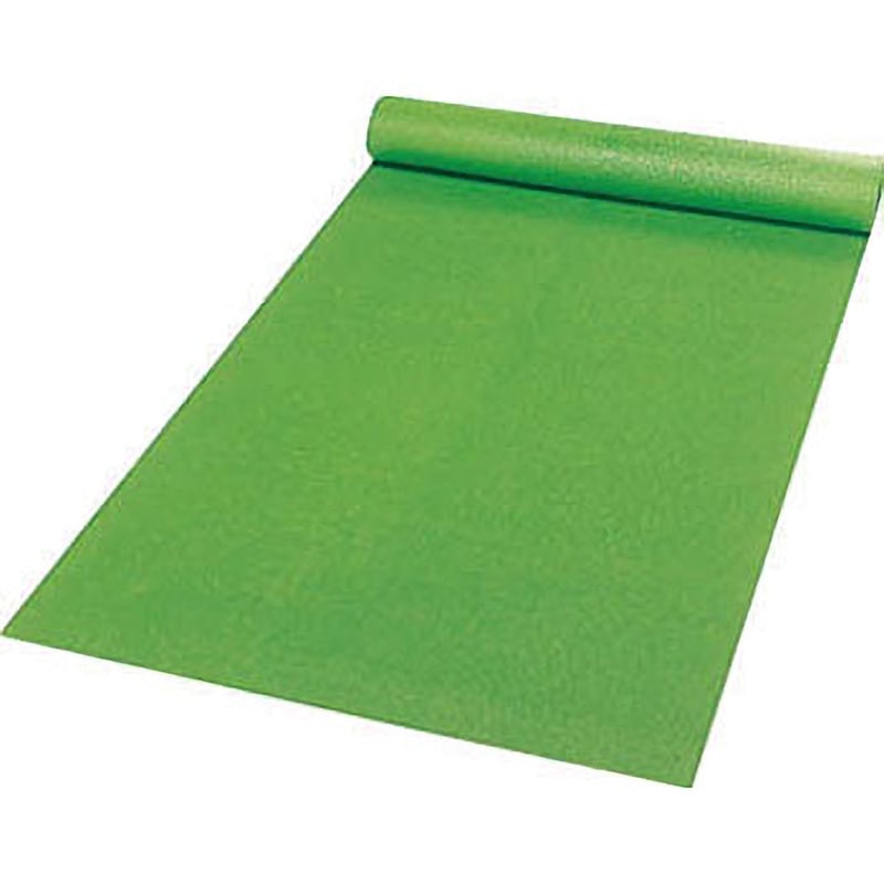 411-0110 ダイヤマット 3．5MM×1MX10M 緑 1枚 ミヅシマ工業 【通販モノタロウ】