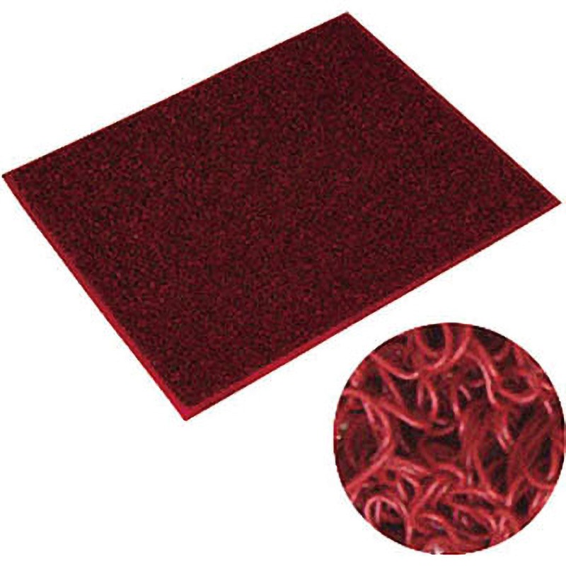 403-159  R ノーマッドマットエキストラデューティ 900X1200mm レッド ミヅシマ工業 赤色