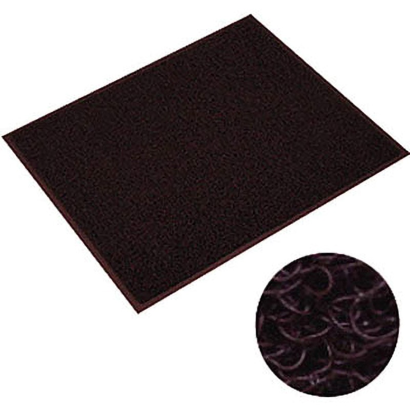 403-035  BR ノーマッドマットスタンダードクッション 900X1500mm ブラウン 1枚 ミヅシマ工業 【通販モノタロウ】