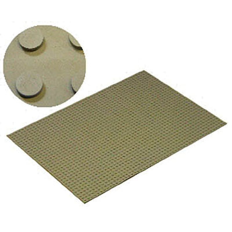 490-045  GY 消音マット 踊り場0 710×990mm グレー ミヅシマ工業 1箱(5枚) 490-045  GY