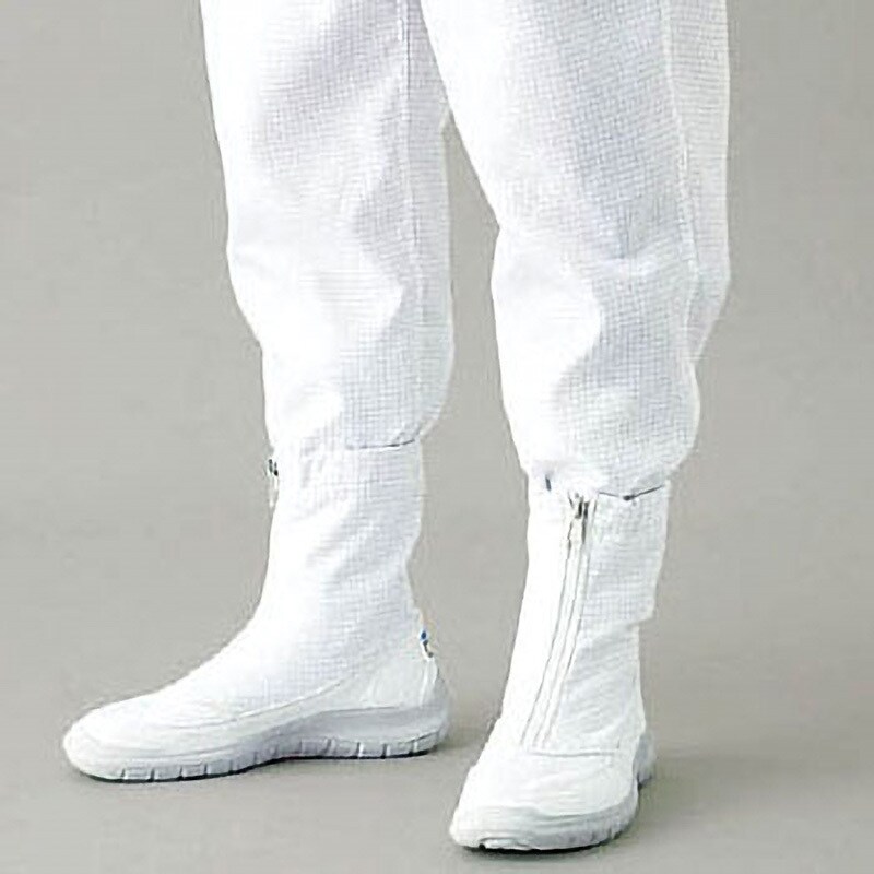 ミドリ安全　トウガード付　静電安全靴　ＧＣＲ１２００　フルＣＡＰ　フード　ホワイト　２８．０ｃｍ - 4