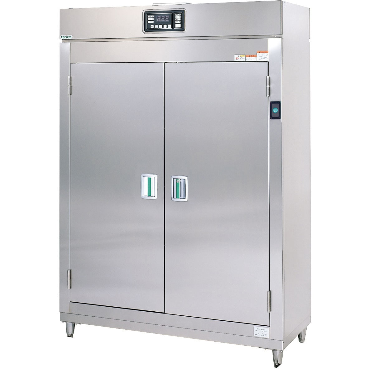 数回使用 タニコー 食器消毒保管庫 TNHE-5R TNHE-5(R/L) タニコー 電気式 食器消毒保管庫(片面式) | 厨房ベース