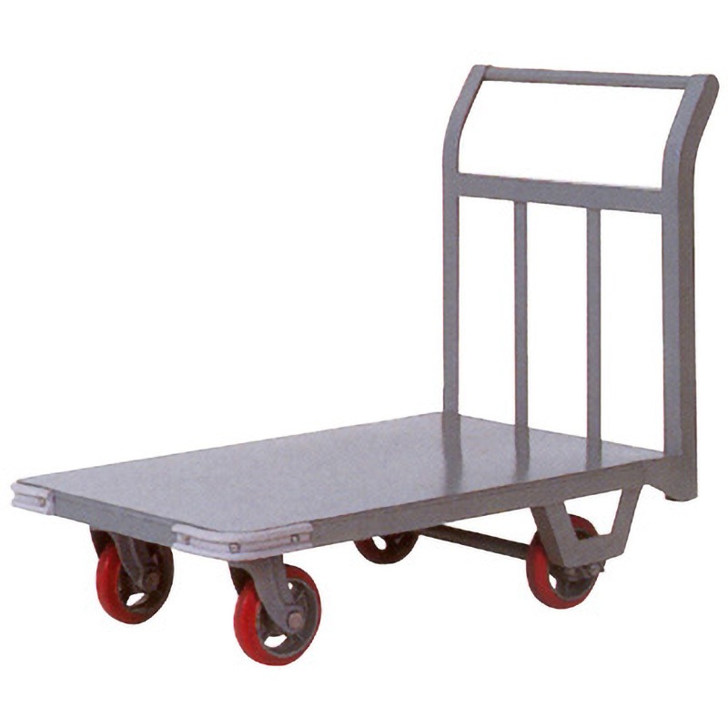 No.21 片袖運搬車(FCD車輪) ヨドノ 荷重500kg 荷台寸法900×600mm
