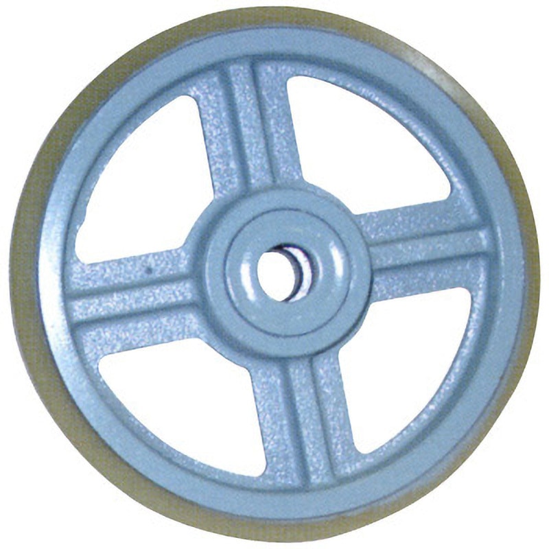 USB100 中荷重用ポリウレタンゴム車輪 ヨドノ ベアリング6201 車輪径100mm