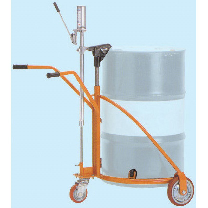 CD-300 ドラムカー 京町産業車輌 荷重300kg 全幅880mm全高920mm 57,588円