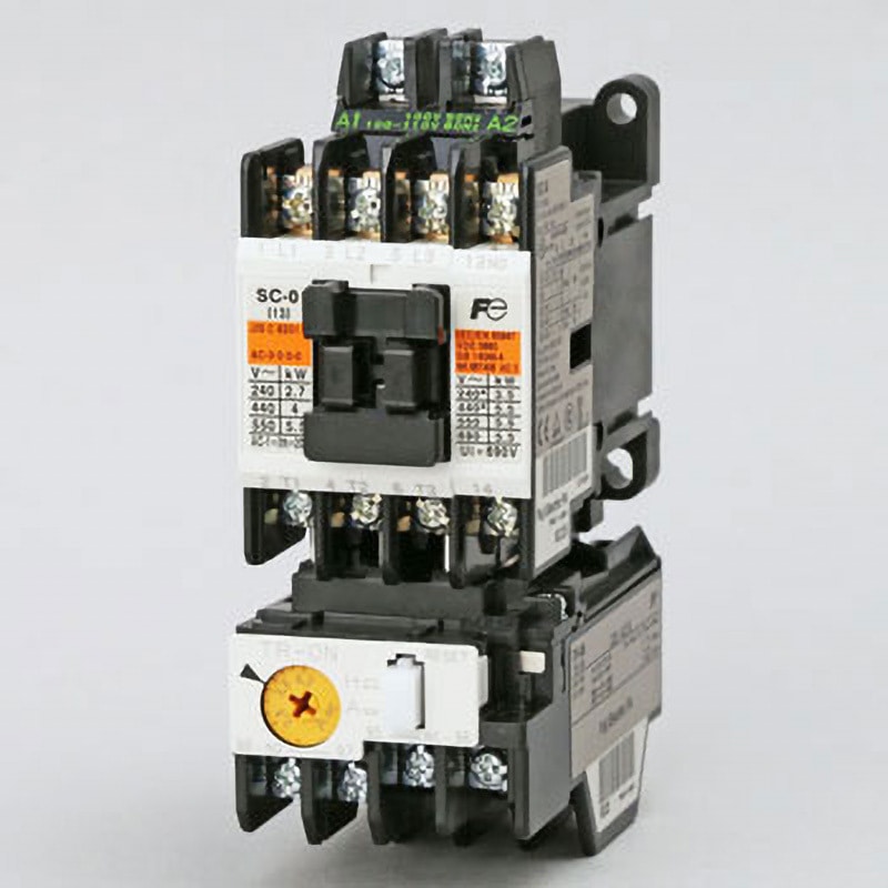 SW-0 標準形電磁開閉器(ケースカバーなし) 富士電機 新SCシリーズ 非