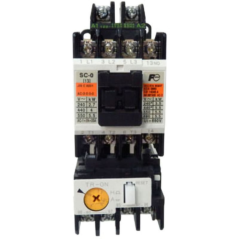 SW-0 標準形電磁開閉器(ケースカバーなし) 富士電機 新SCシリーズ 非可逆式 - 【通販モノタロウ】